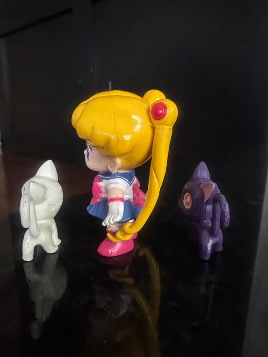 90s Sailor Moon, Luna & Artemis Adventure Doll Figures - Irwin Toys ULTRA RARE - Picture 7 of 16